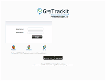 Tablet Screenshot of fleettrackit.com